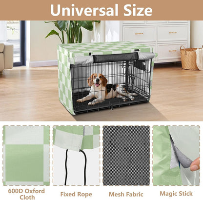 Pethiy pet crate shield highlighting durable fabric texture and outdoor usability.