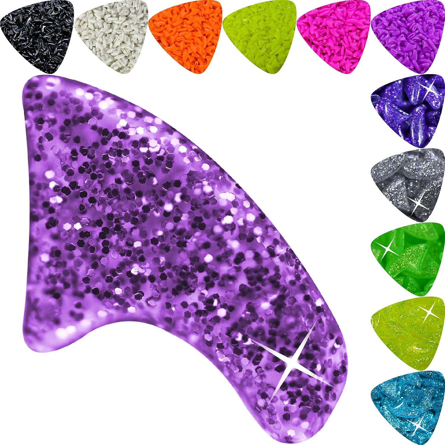 zetpo Cat Nail Caps | Cat Claw Covers | with Adhesives and Applicators (XS, 5X Solid Random Colors | 100 pcs) - Image 10