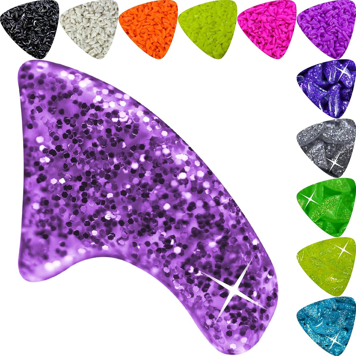 zetpo Cat Nail Caps | Cat Claw Covers | with Adhesives and Applicators (XS, 5X Solid Random Colors | 100 pcs) - Image 10