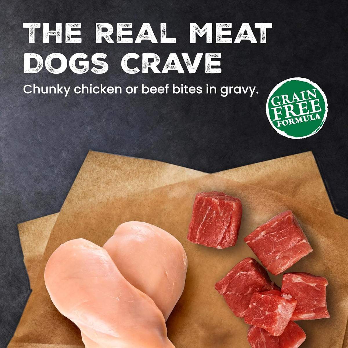 Blue Buffalo Wild Cuts chicken and beef pouches high protein