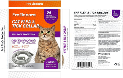 Outdoor flea and tick control for cats