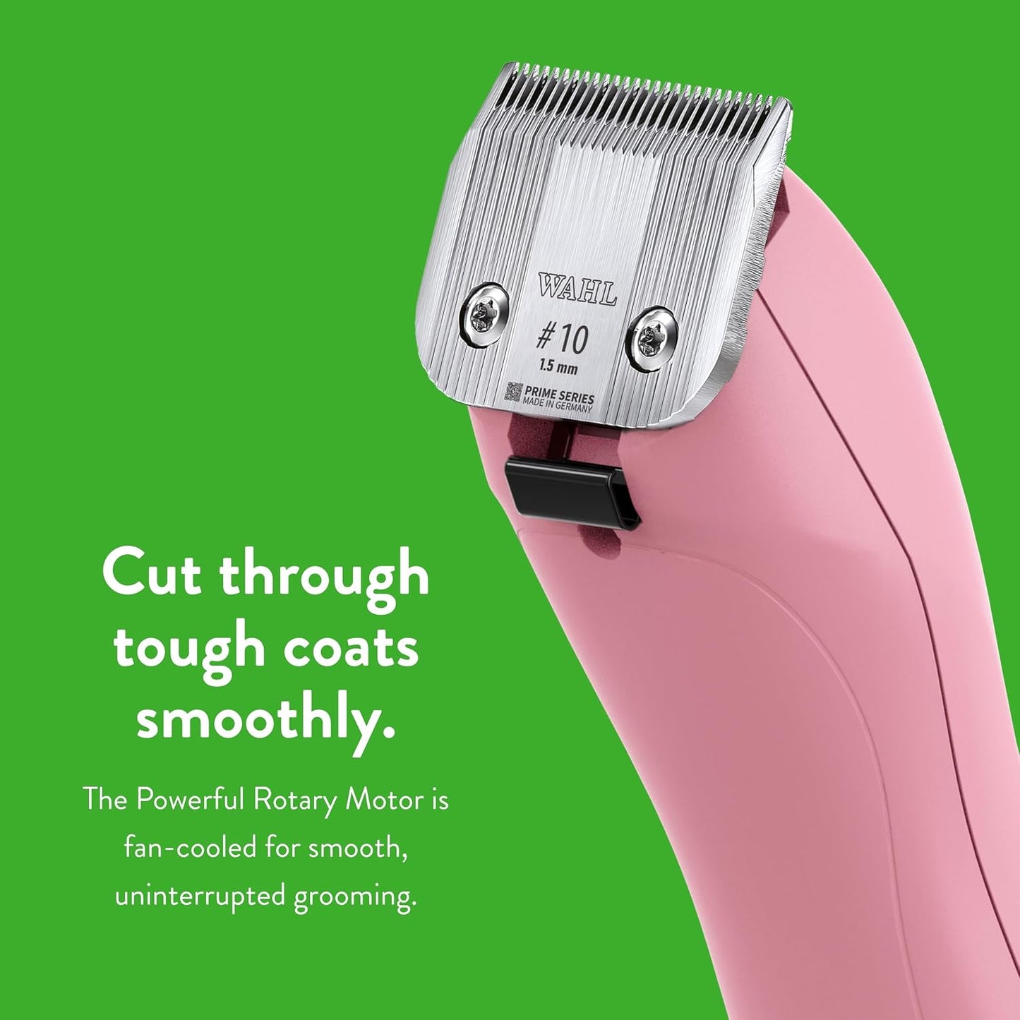 Wahl professional two speed rotary motor pet clipper unboxed with packaging details