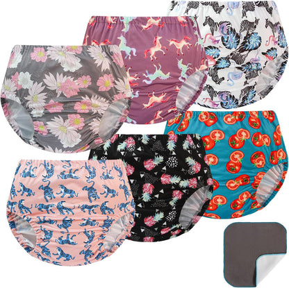 Ez Moms 6 Pack soft cloth diaper covers front view