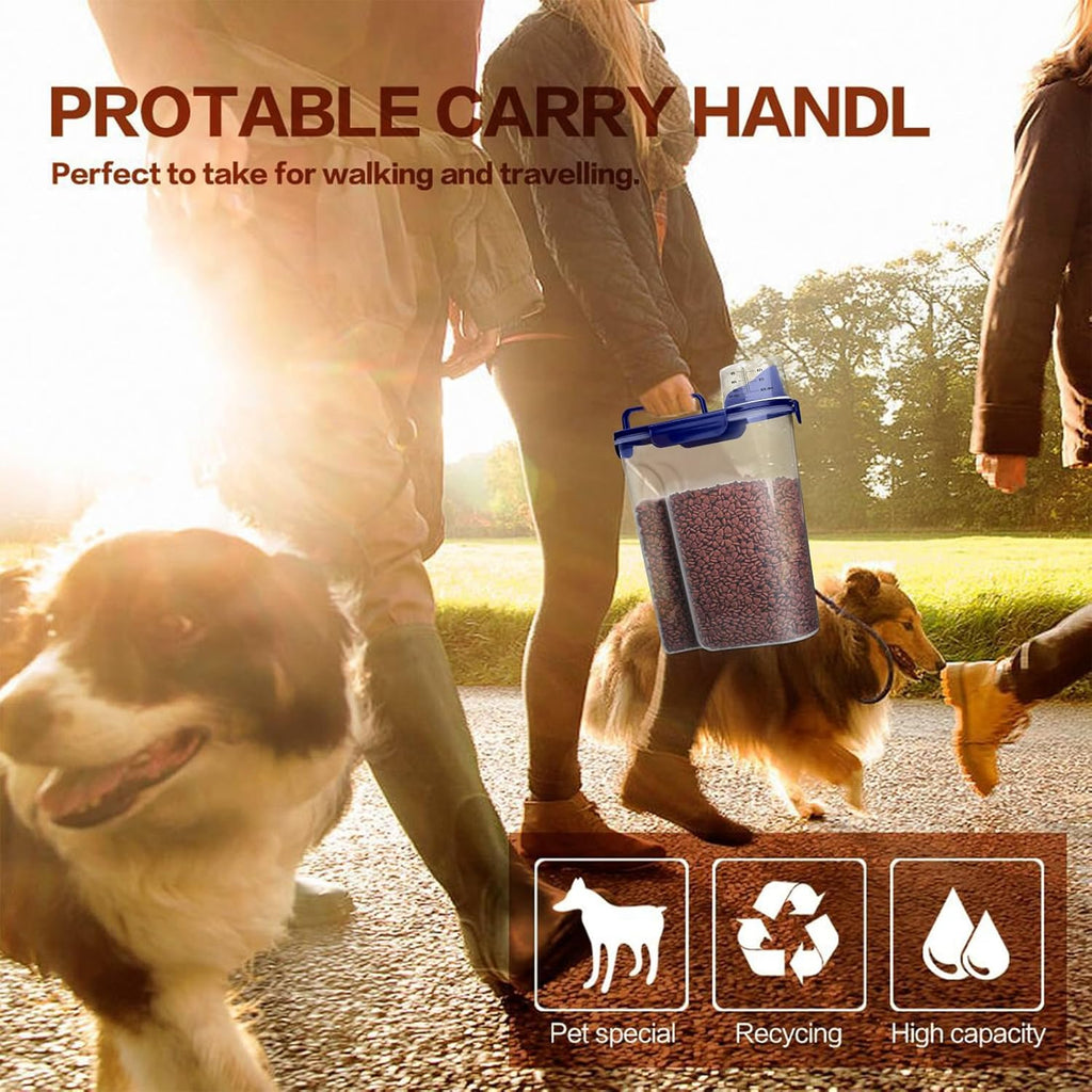 Tiovery food container showing airtight buckle and seal mechanism