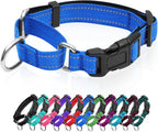 Reflective Martingale Dog Collars. Dog Collar with Quick Release Buckle. Adjustable Soft Padded Breathable Nylon Pet Collar Suitable for Puppies for Small Medium Large Dogs. - Image 13
