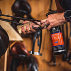 Carr and Day and Martin pH neutral leather cleaning spray close up