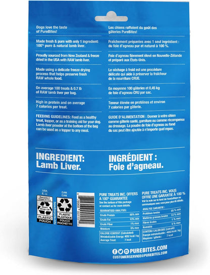 Nutrient rich single ingredient dog treats by PureBites for training rewards
