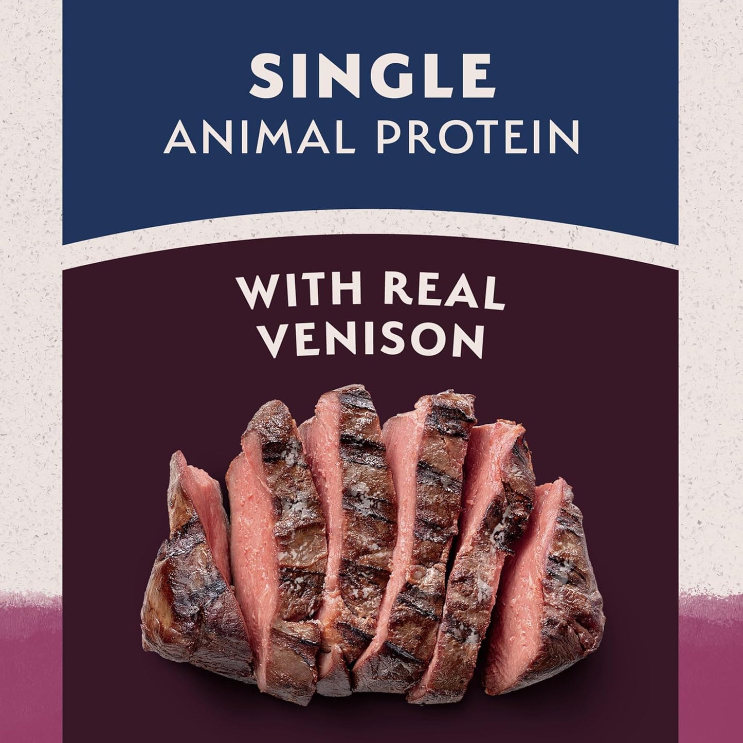 Natural Balance premium imported USA dry dog food packaging close up