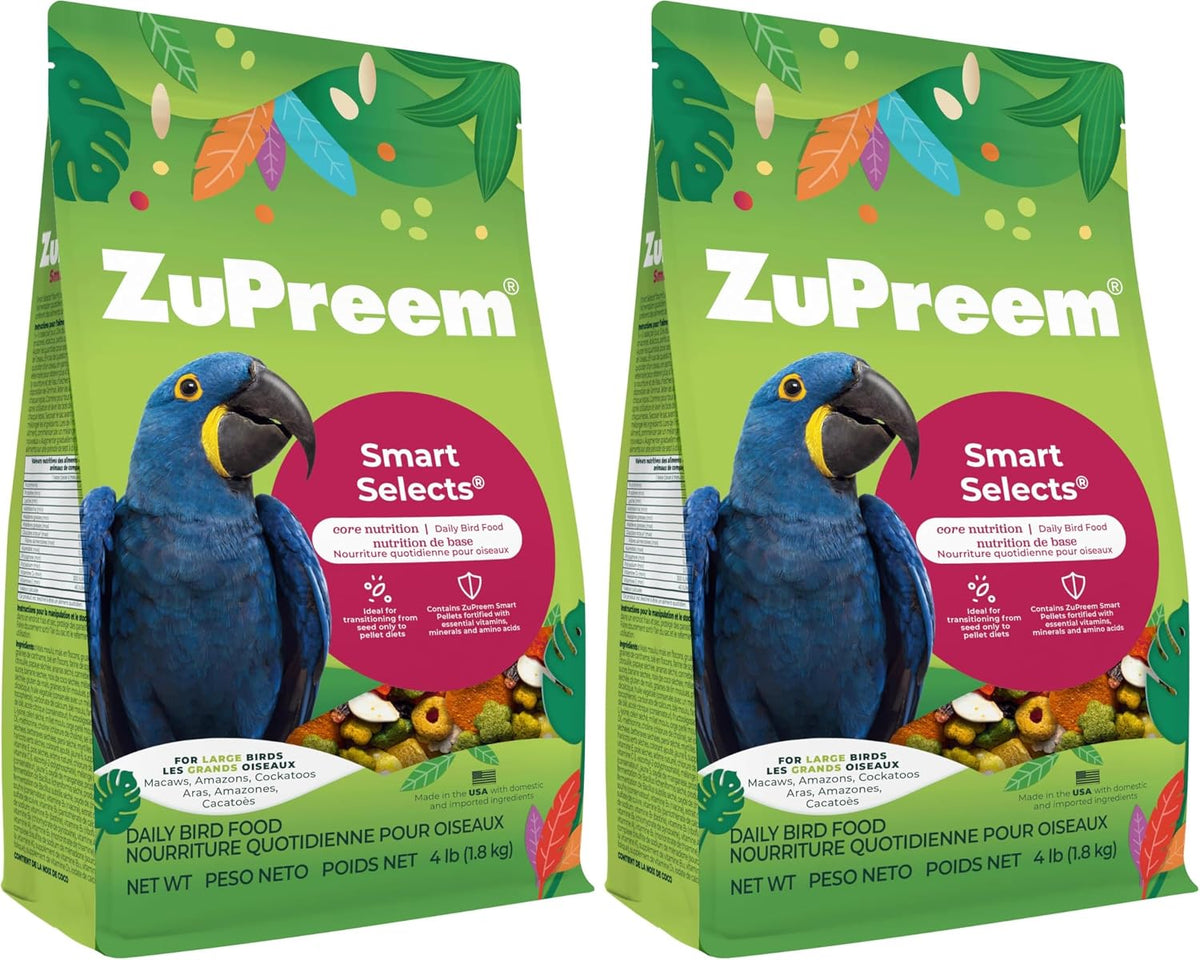 ZuPreem FruitBlend Bird Pellets, Daily Bird Food for Amazon, Cockatoo, Macaw, Core Nutrition for Large Birds, Made in USA, Pellets for Large Birds, Macaw Food (L, 3.5 lbs) - Image 9