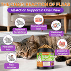 Puyrzoe daily itch relief skin and coat care cat crunchy bites