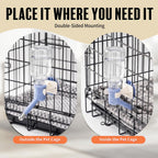 Choco Nose Patented No-Drip Dog Water Bottle/Feeder for Dogs/Cats and Other Small-Medium Sized Animals - for Cages, Crates or Wall Mount. 10.2 Oz. Mess Free Leak-Proof Nozzle 16mm, Blue (C590) - Image 9