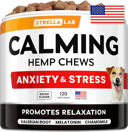 Hemp calming treats for dogs feeding instructions and dosage chart