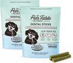 The Pets Table Dental Chews for Dogs 28 Sticks (20 oz), Chicken, Mint & Parsley | Dental Treats/Teeth Cleaning Chews | Removes Plaque and Tarter | Dental Sticks for Bad Breath Treatment | Dental Bones - Image 12