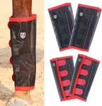 Harrison Howard Loose-Fitting Horse Fly Leggings Breathable, Tear-Resistant Fine Mesh Leg Guards Stay-on Comfortable Fly Boots (Set of 4) - Image 10