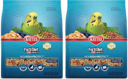 Kaytee Forti-Diet Pro Health Nourish+Protect Parakeet Food, Comprehensive Nutrition Backed by Science, Digestive Health, Immune Support, 2 pounds - Image 15