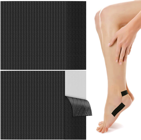 Timgle Moleskin Adhesive Pads front view of fifty piece pack for blister prevention
