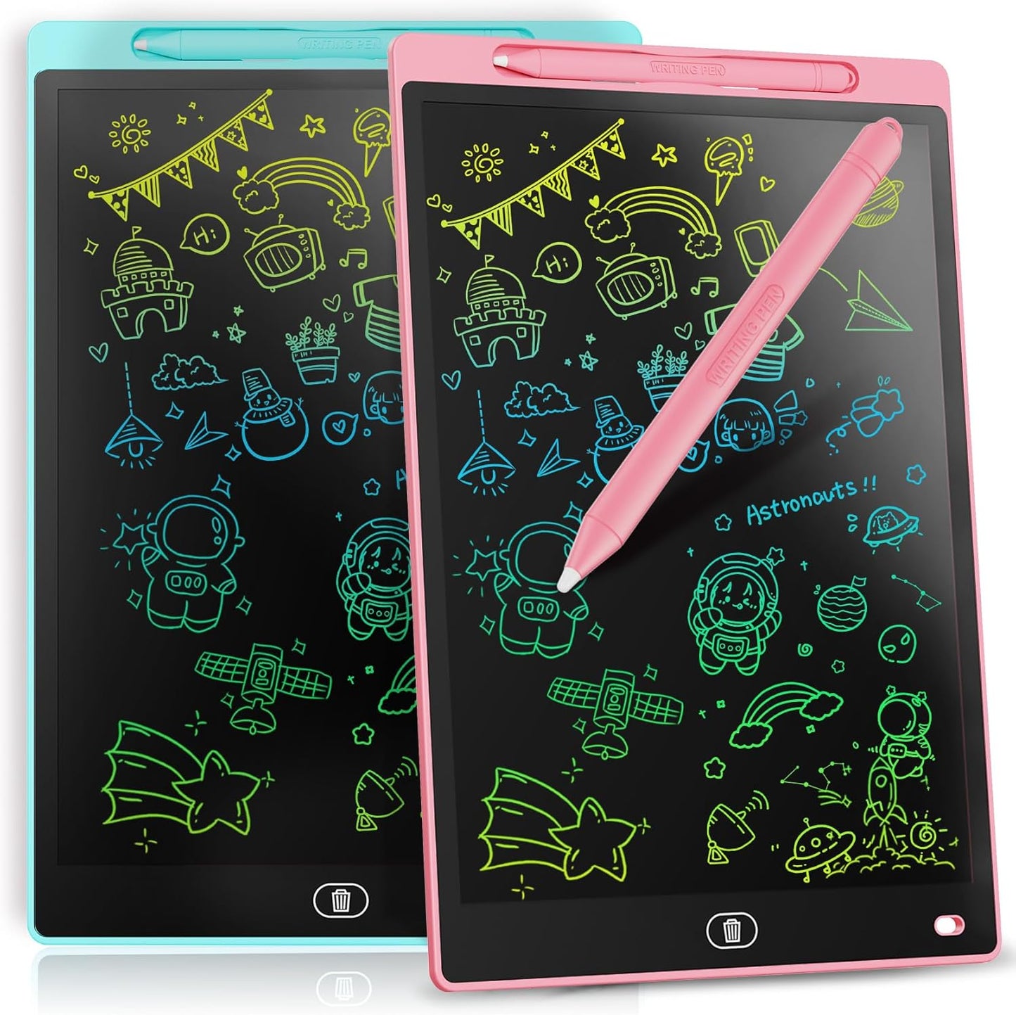 Genialba 8.5 Inch LCD Writing Tablet 2 Pack front view