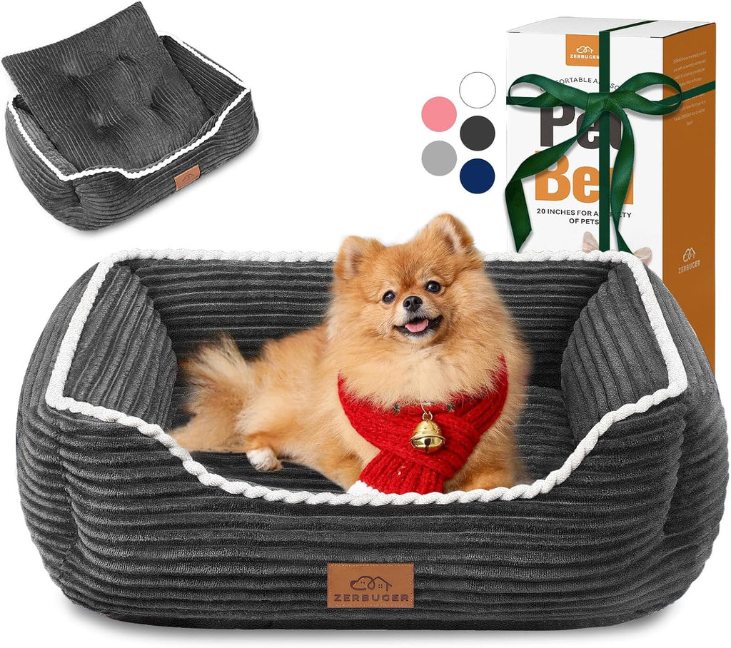 Zerbuger Orthopedic Dog Bed for Medium Dogs,Dog Sofa Beds Supportive Foam Pet Couch Bed with Removable Washable Mat and Nonskid Bottom (Medium, Pink) - Image 14
