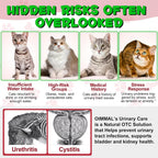 Premium liquid supplement for feline lower urinary tract wellness
