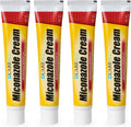 CareAll Miconazole Nitrate 2% Antifungal Cream front view of the 4 pack packaging
