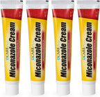 CareAll Miconazole Nitrate 2% Antifungal Cream front view of the 4 pack packaging