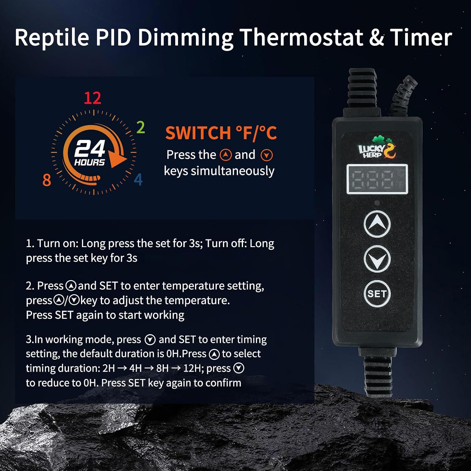 Aluminum heat lamp fixture for reptiles showcasing the durable ceramic socket.