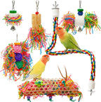 Agroria four pack bird toys complete set