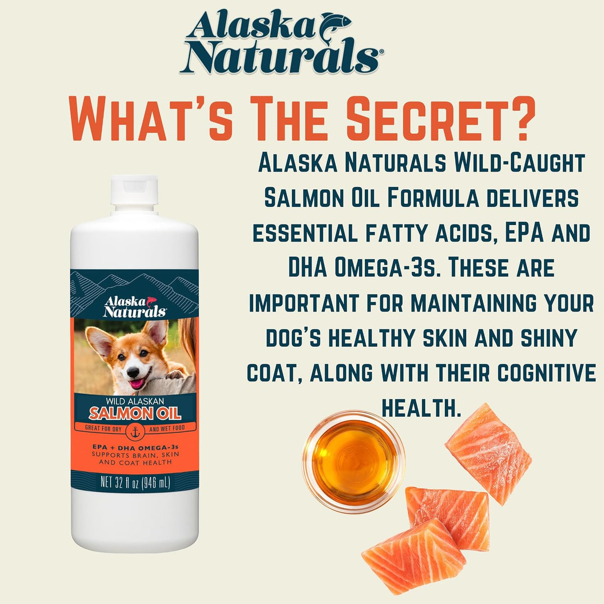 Alaska Naturals wild caught salmon oil for dog allergy relief