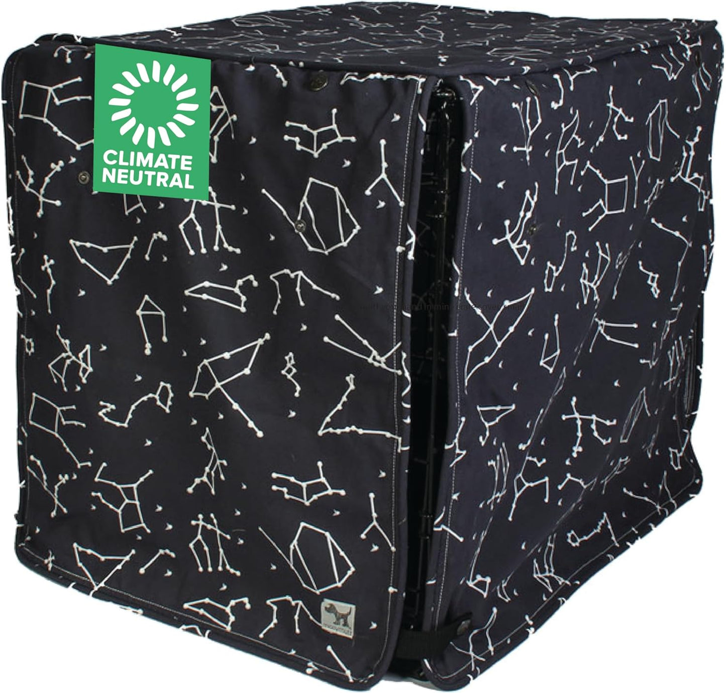 Molly Mutt Wild Horses Dog Crate Cover, 100% Cotton Canvas Cover with 2 Roll-Up Panels, Ideal for Dog or Cat Crate, Durable, Washable, and Free of Harmful Chemicals, 36" x 24" x 27" - Image 14