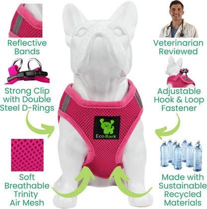 EcoBark harness no-choke neck design detail