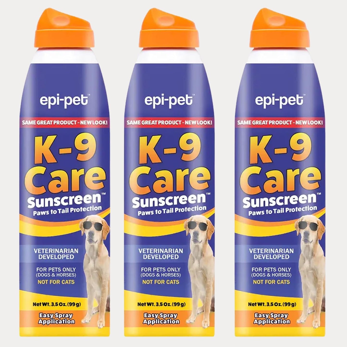 Epi-Pet K-9 Care Sunscreen, Paws to Tail Protection, Prevents Sunburns on Dogs and Horses, Sun Protector Spray, SPF 30+, Non-Greasy/Oily Solution - 3.5 oz (Pack of 2) - Image 12