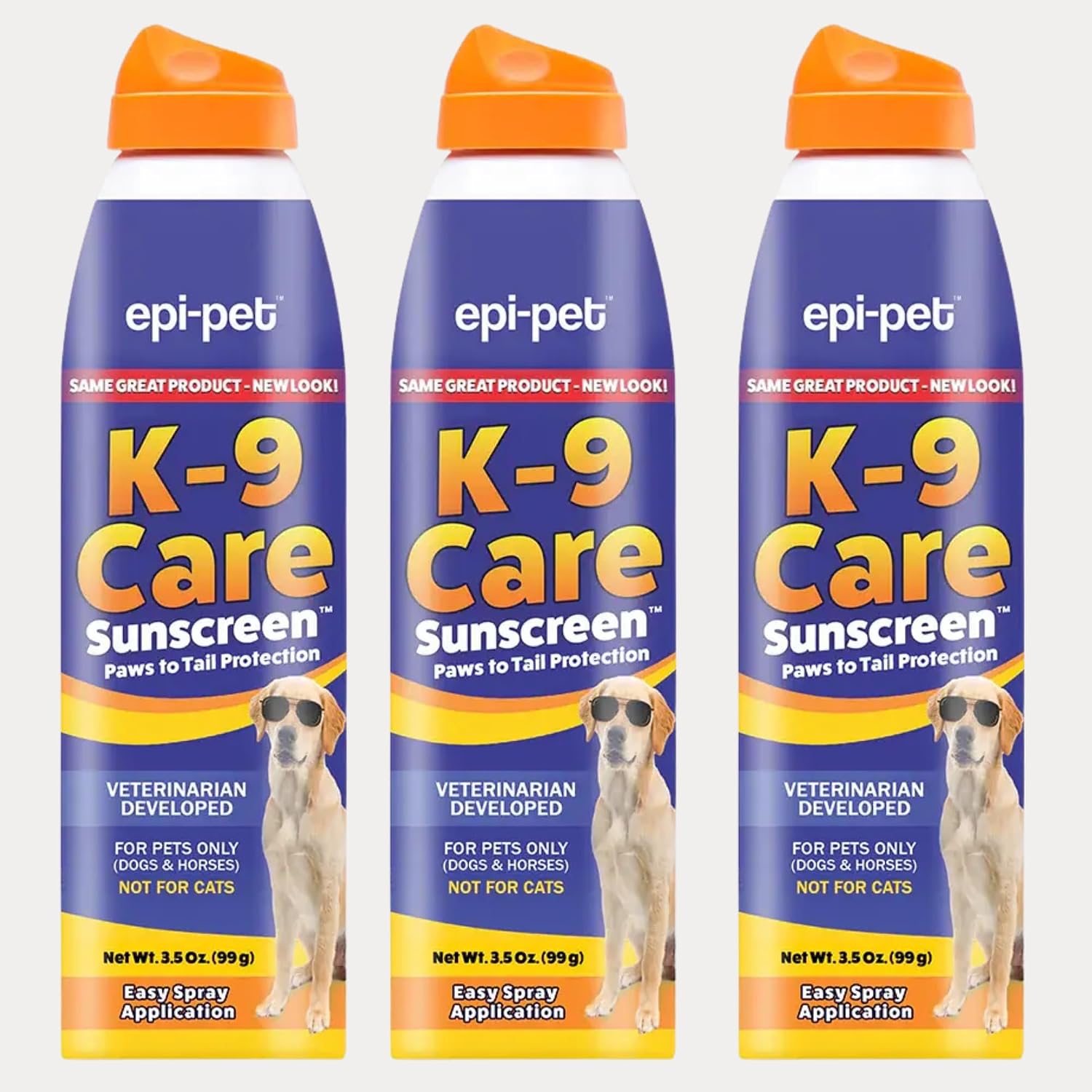 Epi-Pet K-9 Care Sunscreen, Paws to Tail Protection, Prevents Sunburns on Dogs and Horses, Sun Protector Spray, SPF 30+, Non-Greasy/Oily Solution - 3.5 oz (Pack of 2) - Image 12