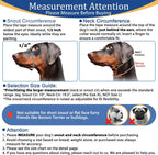 Adjustable dog muzzle leash with safety link attachment