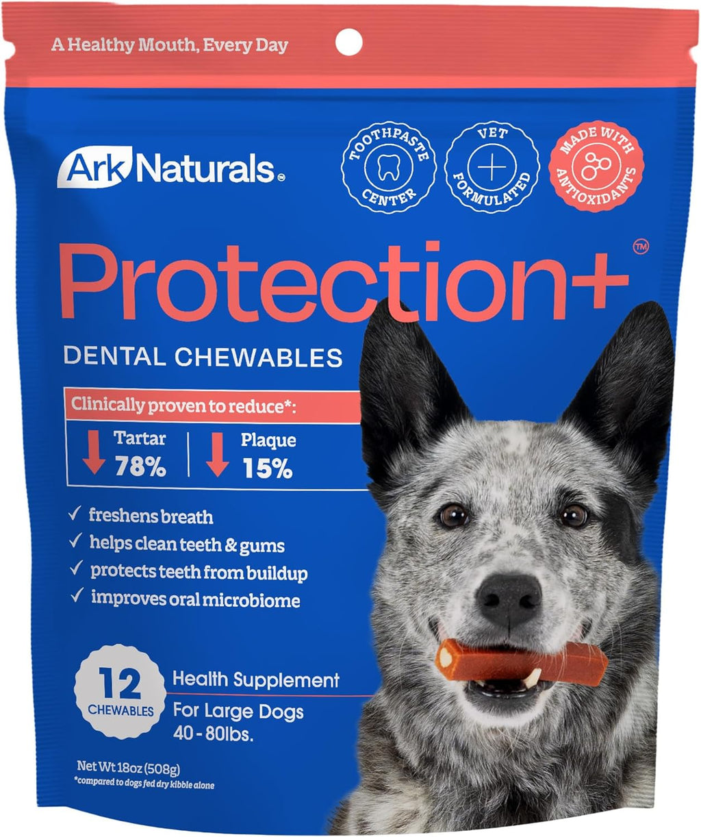 Ark Naturals Protection Plus Brushless Toothpaste for Mini Breeds, 4 oz Bag, Dog Dental Chew with Toothpaste Center, Prevents Plaque & Tartar, Freshens Breath - Image 11