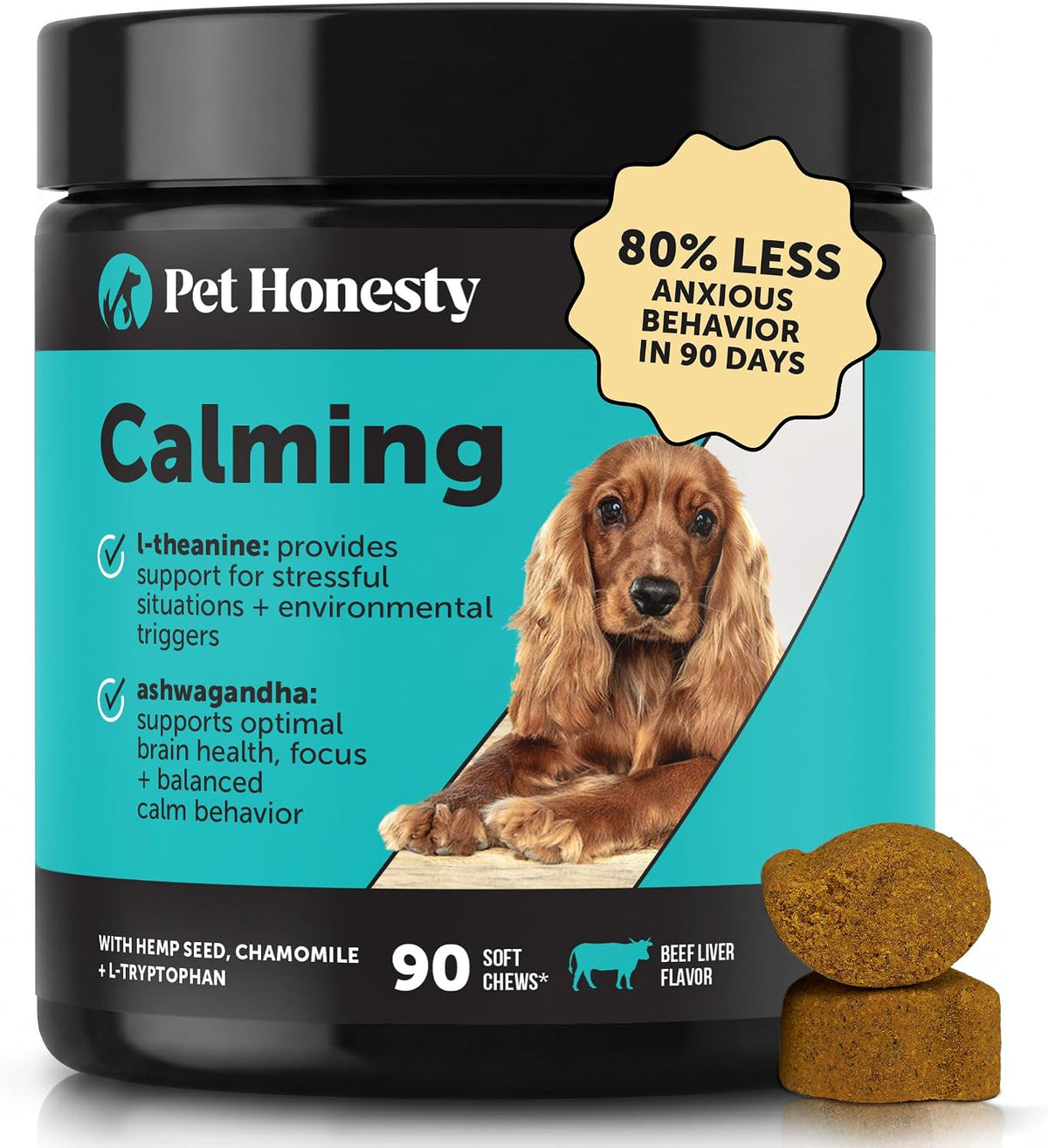 Cat Calming Treats for Anxiety Relief - Dual Texture Crunchy Creamy Calming Chews for Cats - Feline Stress Relief Behavior Support for Travel, Vet Visits, Grooming, Separation Anxiety (30-Day Supply) - Image 14