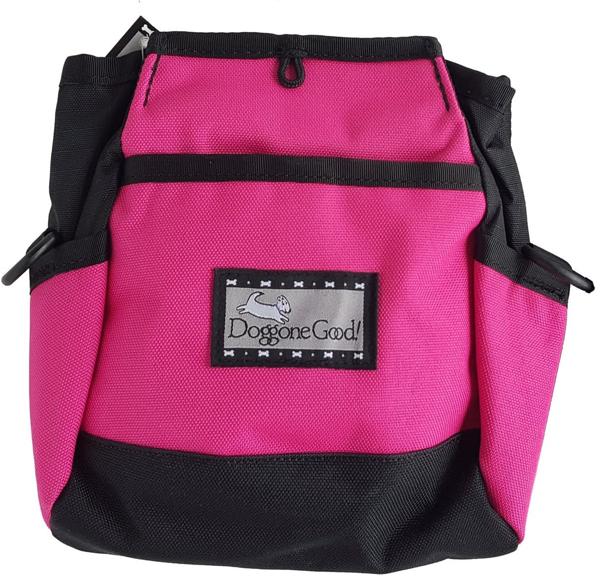 Doggone Good Rapid Rewards pouch back view showing the zippered compartment for mobile phones