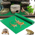 Packaging and full length of Vodolo 79 inch reptile carpet