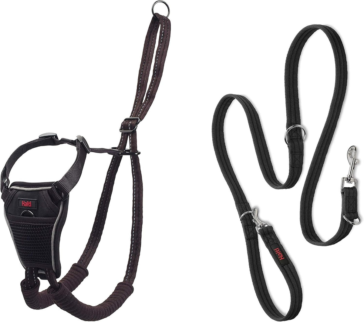 Halti No Pull Harness Size Medium & Halti Training Leash Size Large, Black Combination Pack - Stop Your Dog Pulling on the Leash. Adjustable, Lightweight and Easy to Use. Suitable for Medium Dogs - Image 10