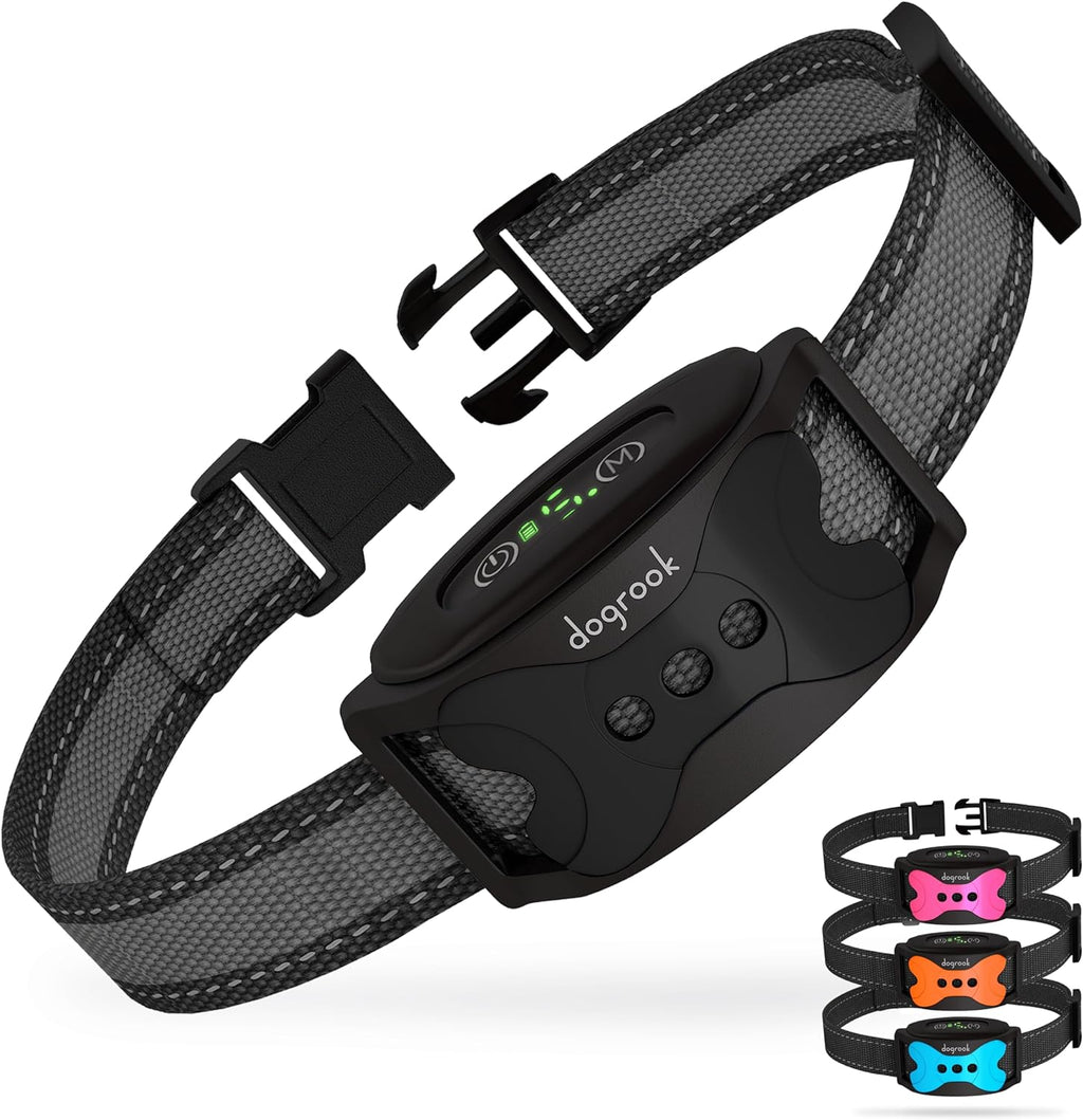 DogRook Dog Bark Collar | Smart Collar for Dog Training | No Shock | Beep & Vibration | Rechargeable | No Bark Collar for Dogs | Anti Bark Collar for Large Dog, Medium Dog, Small Dog | 12-110 lbs - Image 12