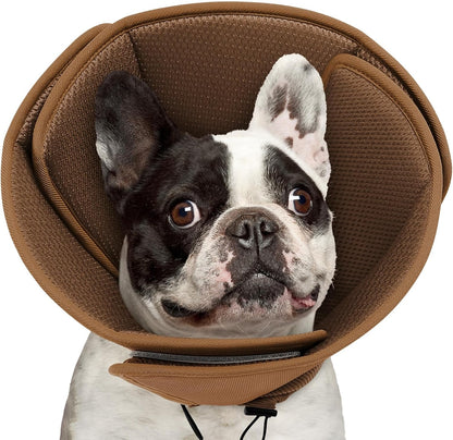 Queenmore Soft Dog Cones for Large Dogs,Comfy Dog Cone for Dogs to Stop Licking After Surgery,Adjustable Pet Cone Alternative for Wound Healing,Blue,X-Large - Image 15