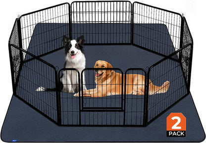 Reinforced stitching details on Sunsleek durable pet training mat