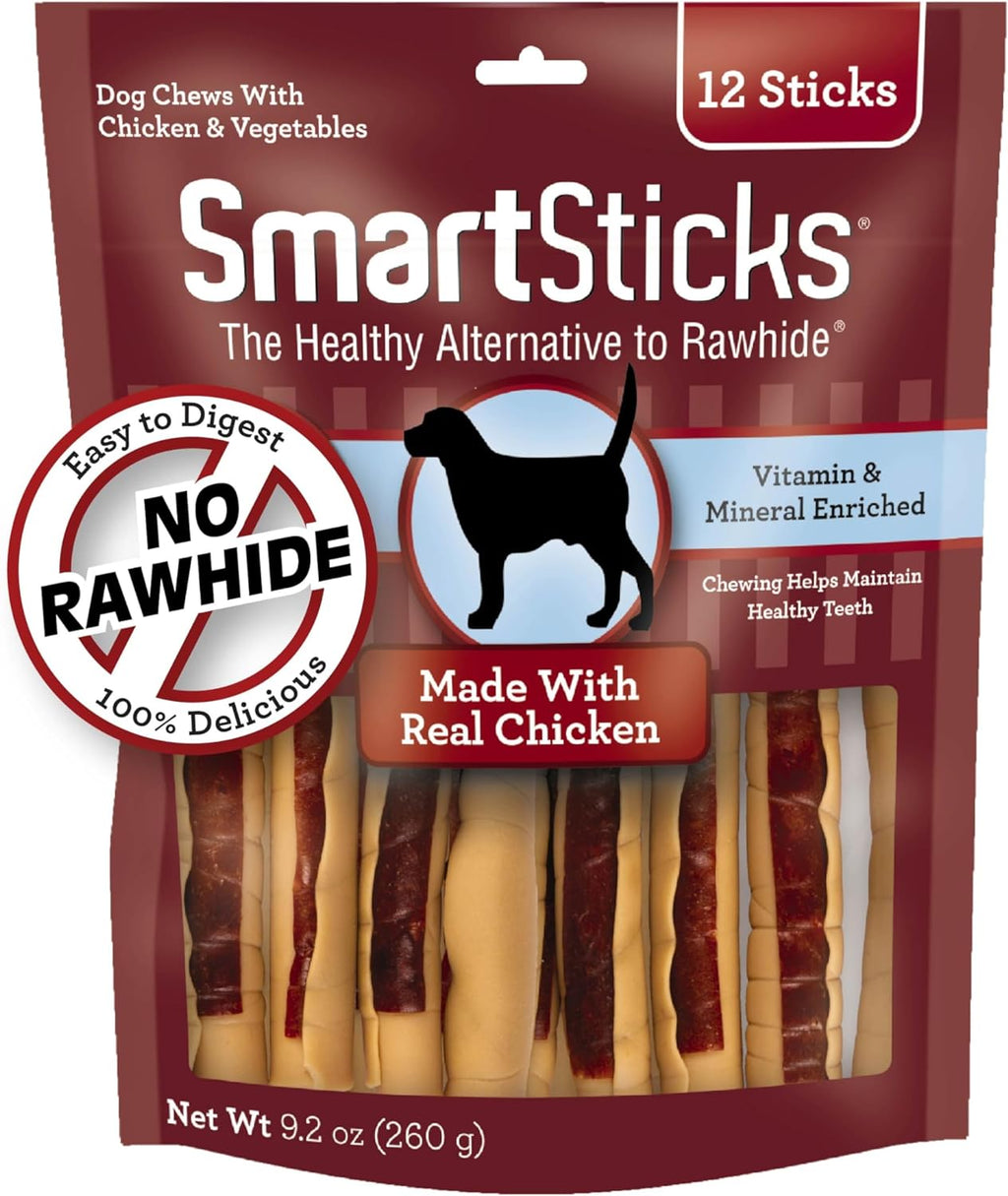 SmartBones SmartSticks, Treat Your Dog to a Rawhide-Free Chew Made With Real Chicken and Vegetables, 10 sticks - Image 12