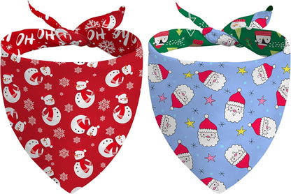 4th of July Dog Bandana Reversible 2 Pack Small, Red White and Blue Dog Paw Star Patriotic Dogs Bandanas Set Adjustable Triangle Holiday Scarves for Memorial Day Small Medium Boy Girl Dogs - Image 11