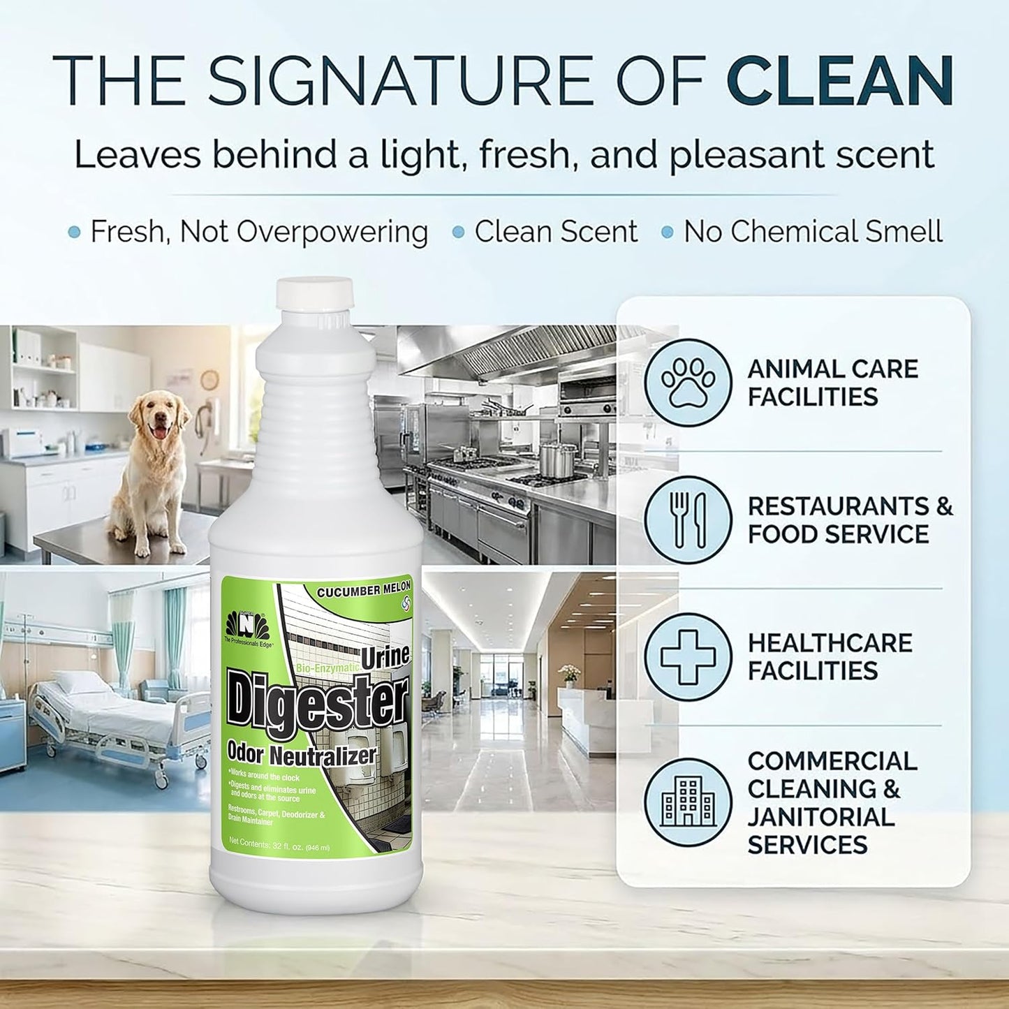 Nilodor Beon enzyme cleaner bottle label details