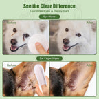 DOGBAR 120 count extra thick round eye wipes for dogs and cats