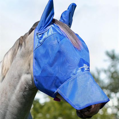 Harrison Howard horse fly mask packaging and product view