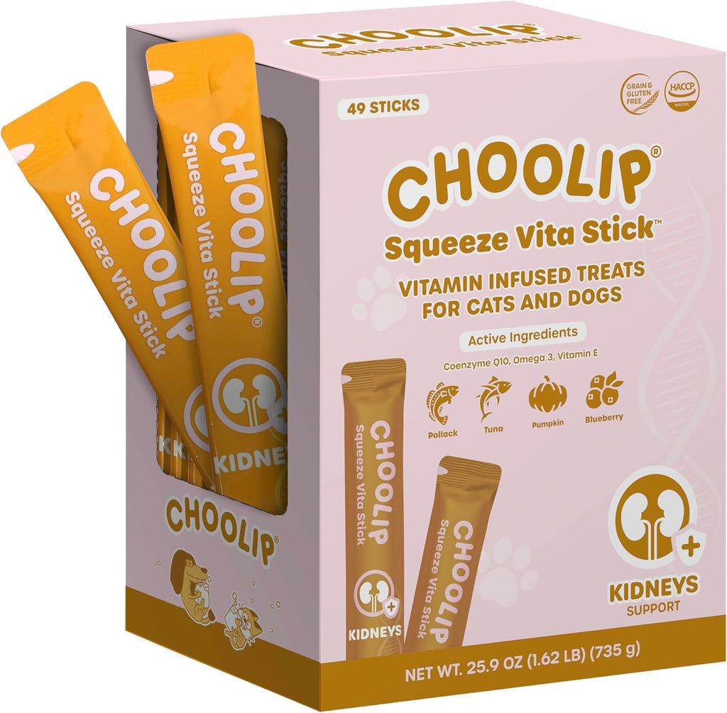 Choolip Squeeze Vita Stick Kidney Support front view packaging