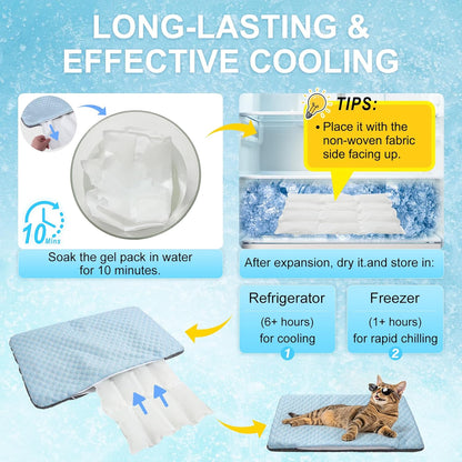 BEAUTYZOO cat cooling bed close up view of reinforced seams