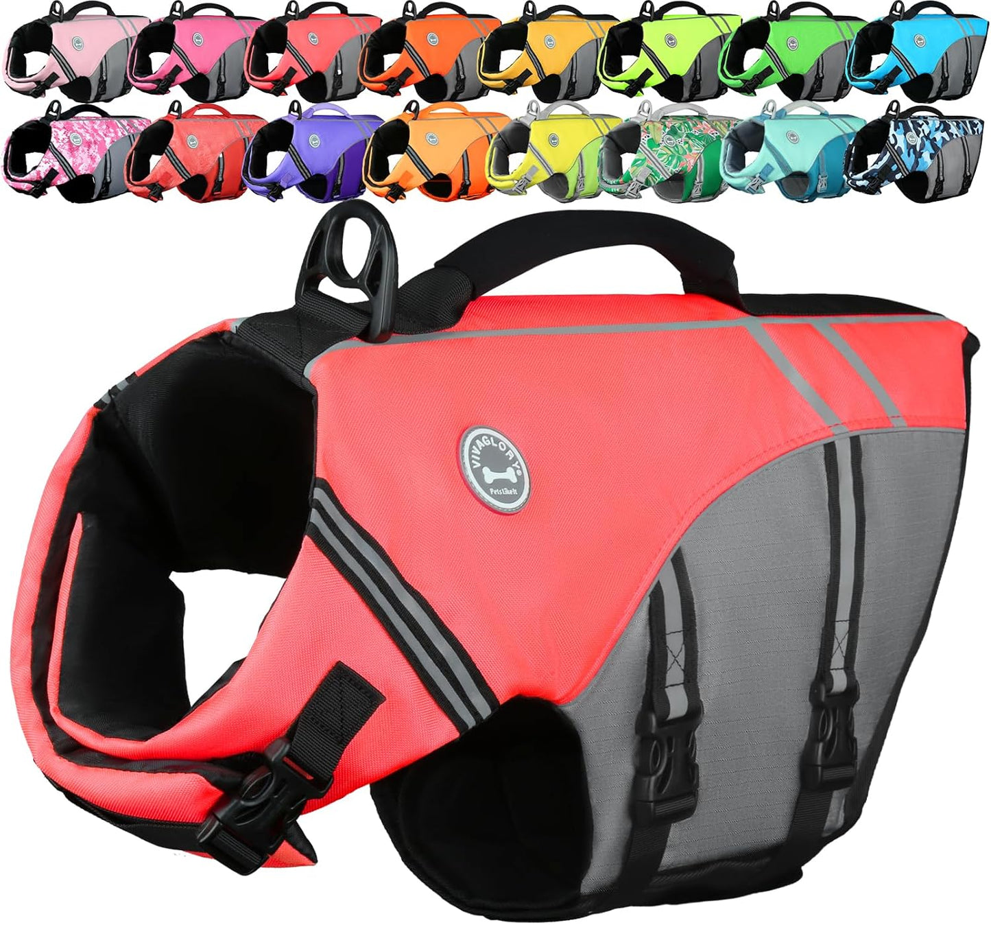 Authentic Vivaglory imported pet safety vest packaging and details