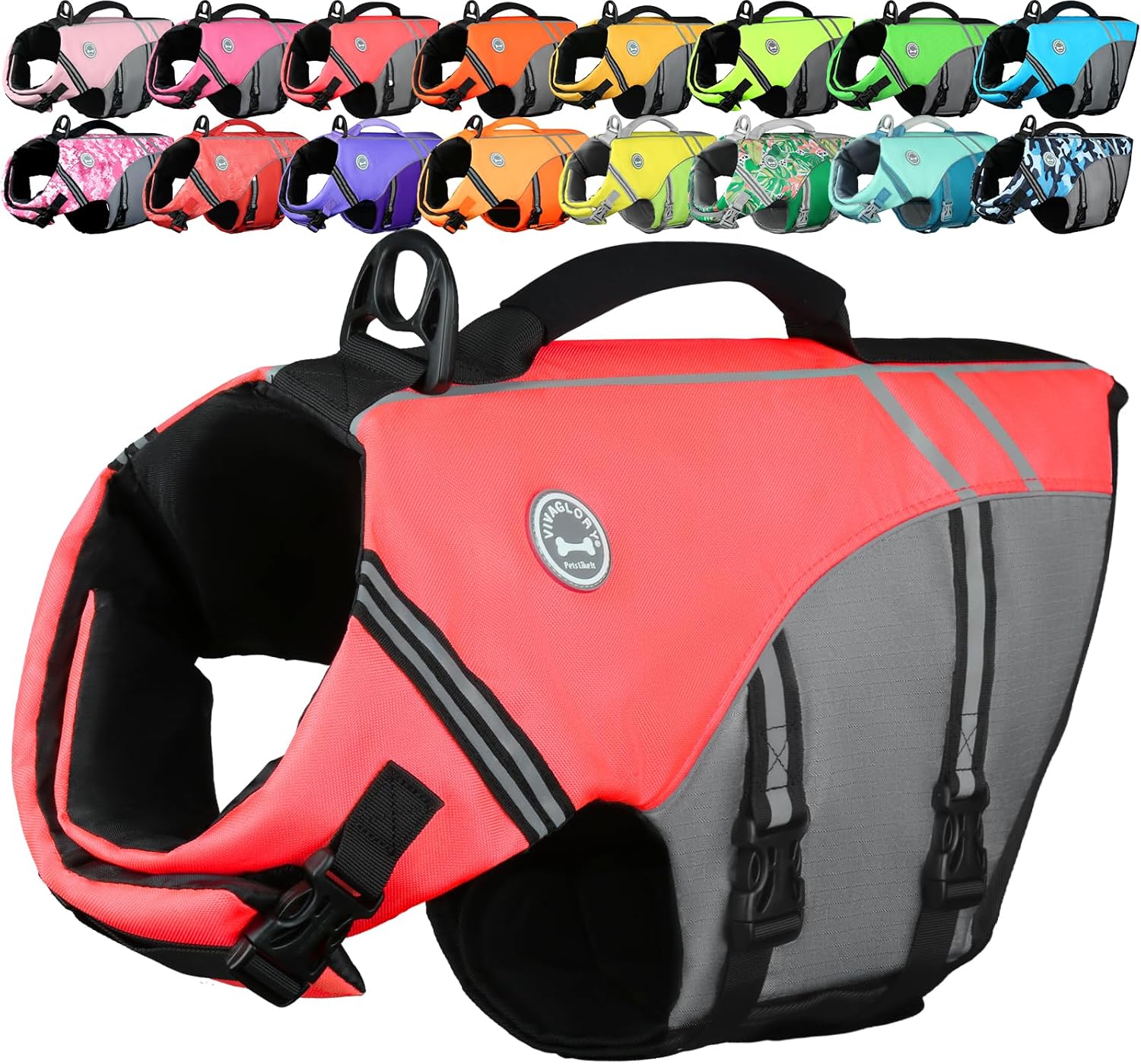 Authentic Vivaglory imported pet safety vest packaging and details
